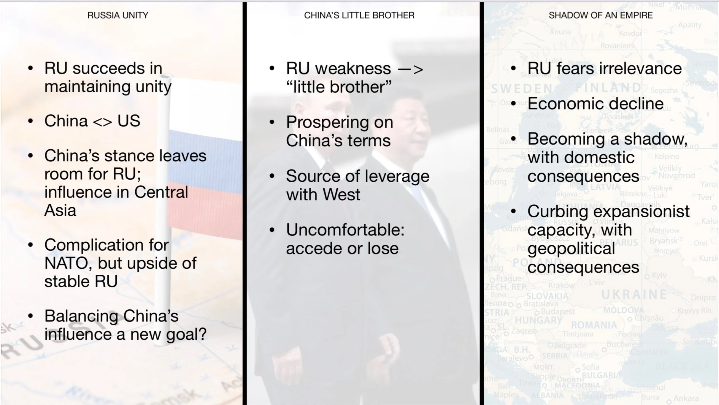 Material from strategic foresight engagement on corruption and geopolitical futures in context of Georgia