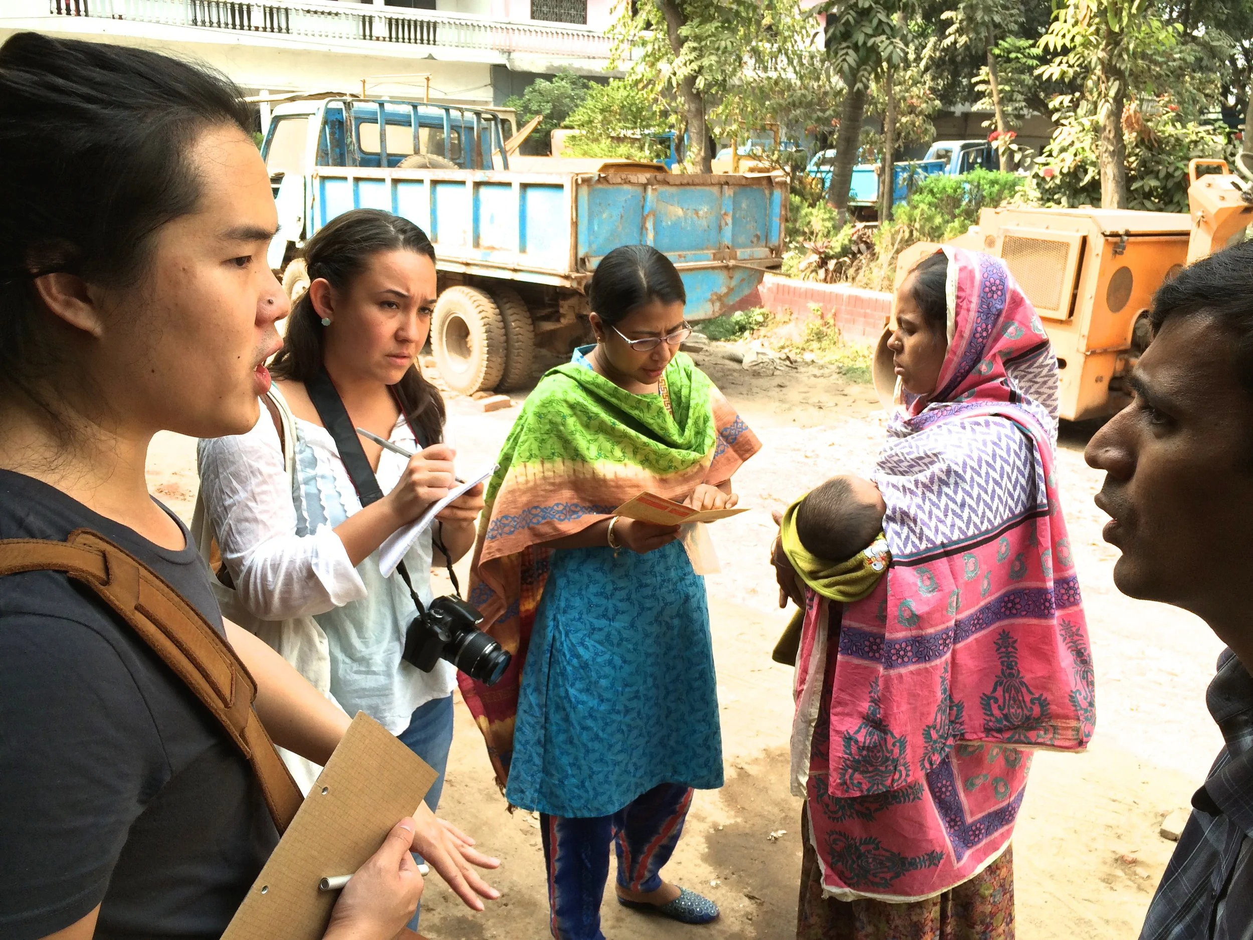 Field interviews in context of rapid urbanisation in Dhaka Division, Bangladesh